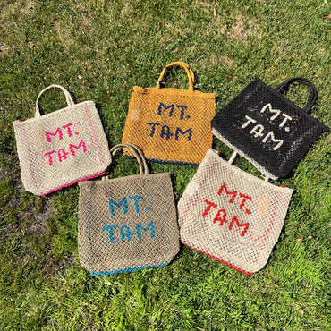 TYSA + The Jacksons Exclusive Mt. Tam  / Mill Valley Jute Tote Bag