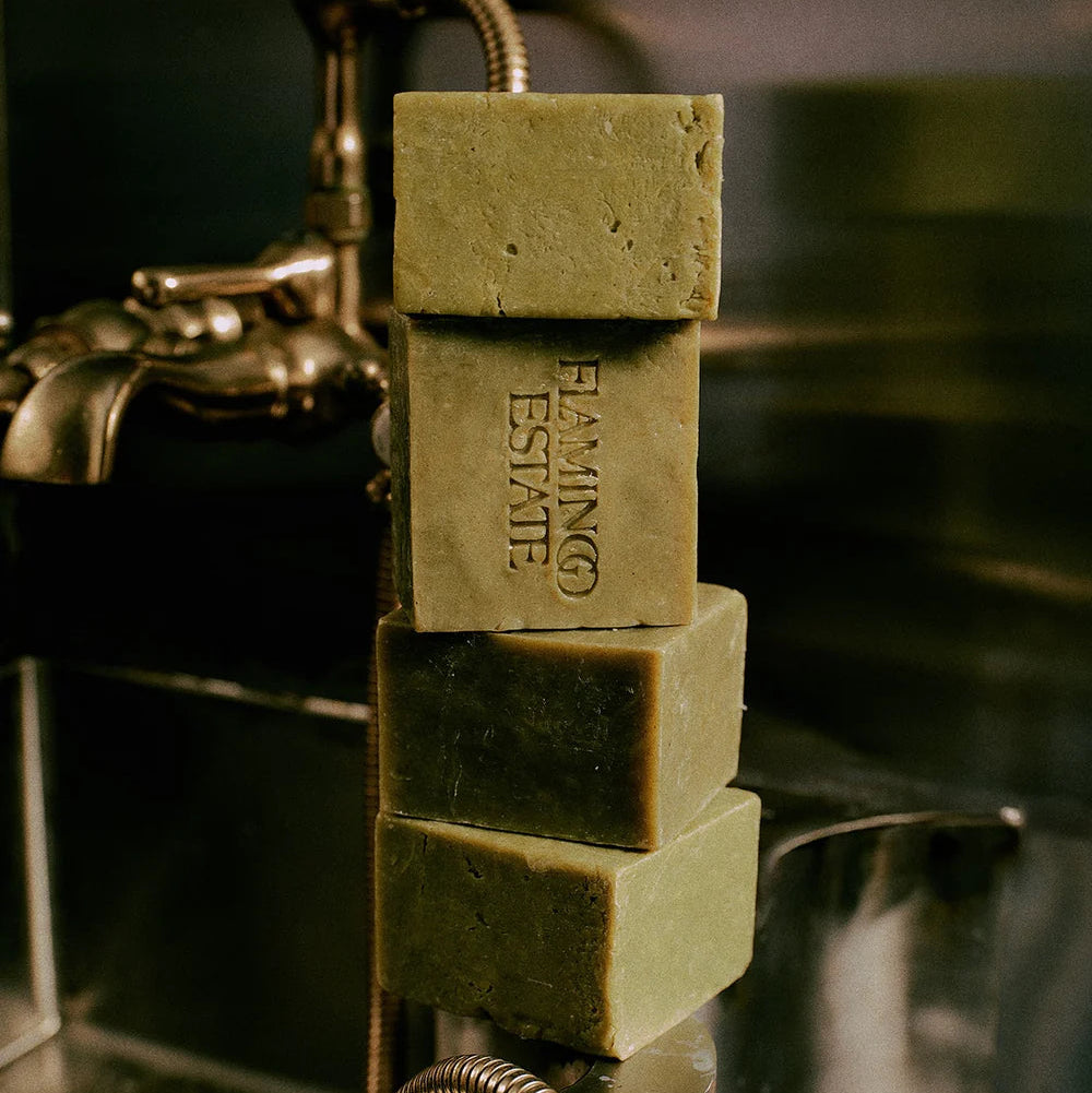 Rosemary Green Leaf Parsley Soap Brick