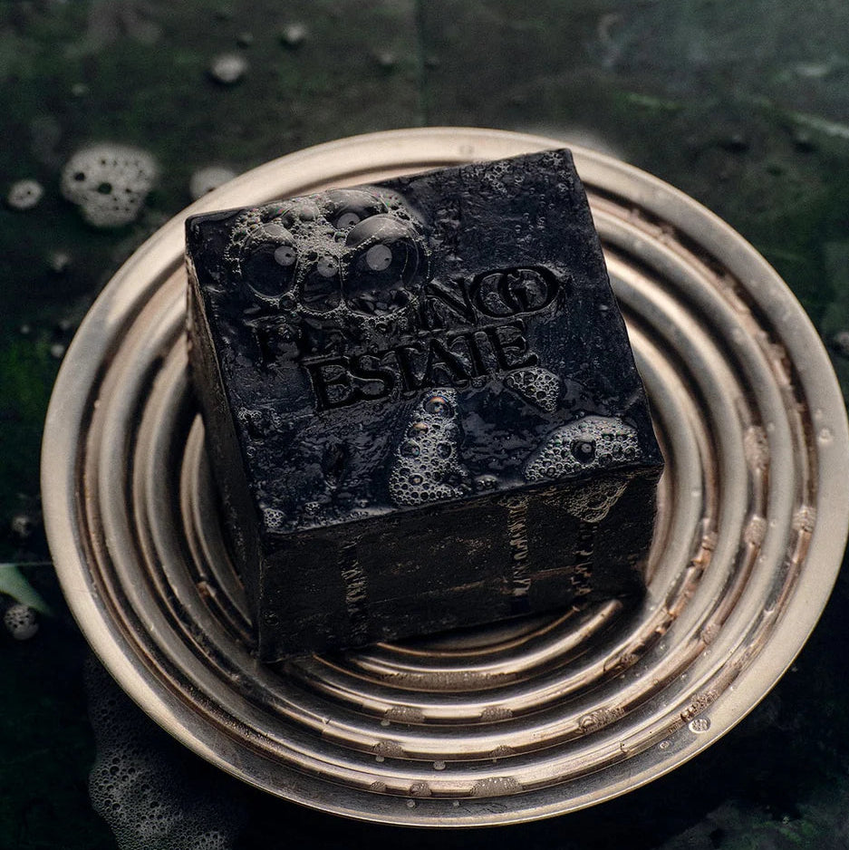 Lavender Activated Charcoal Soap Brick