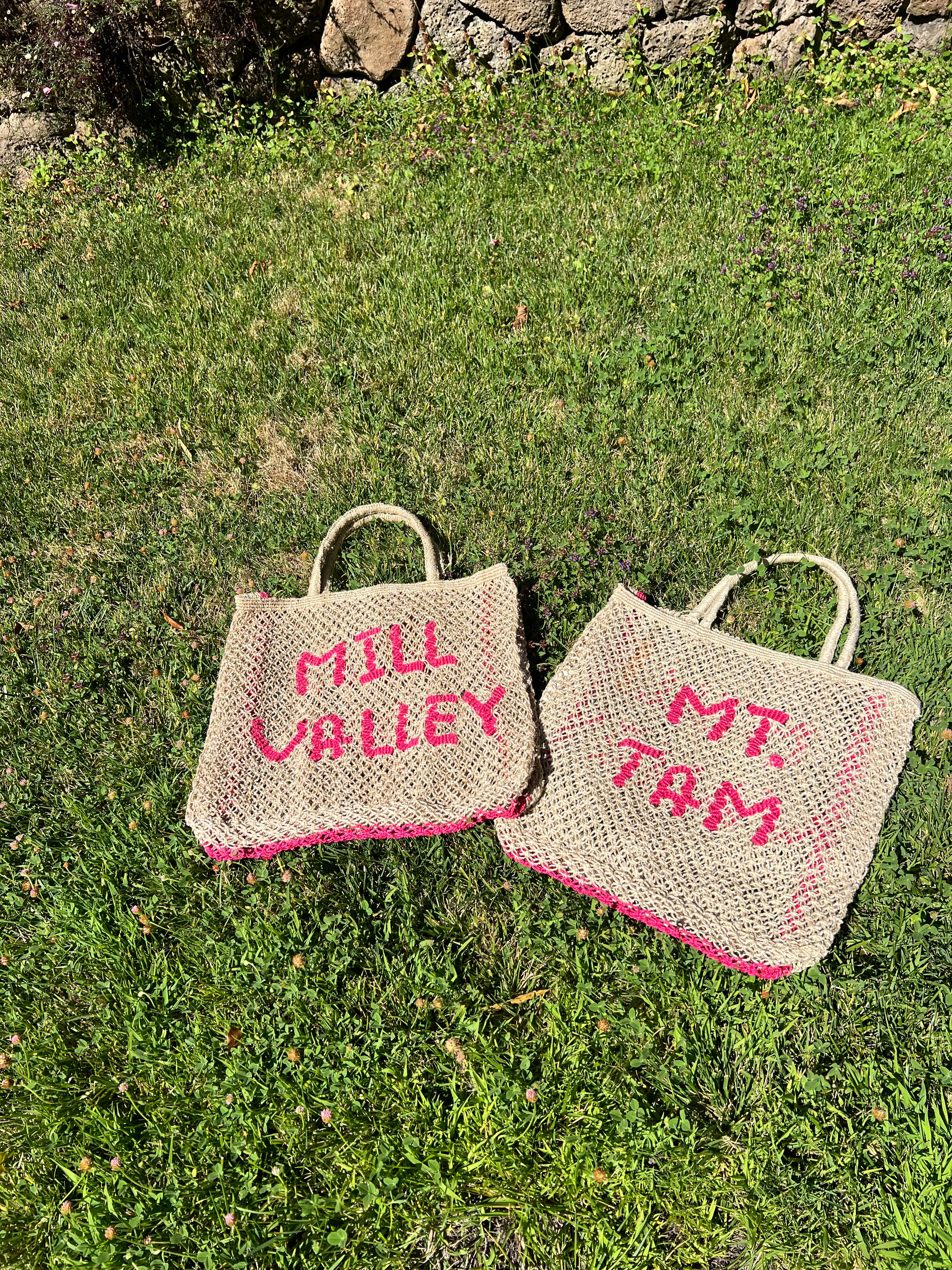 TYSA + The Jacksons Exclusive Mt. Tam  / Mill Valley Jute Tote Bag