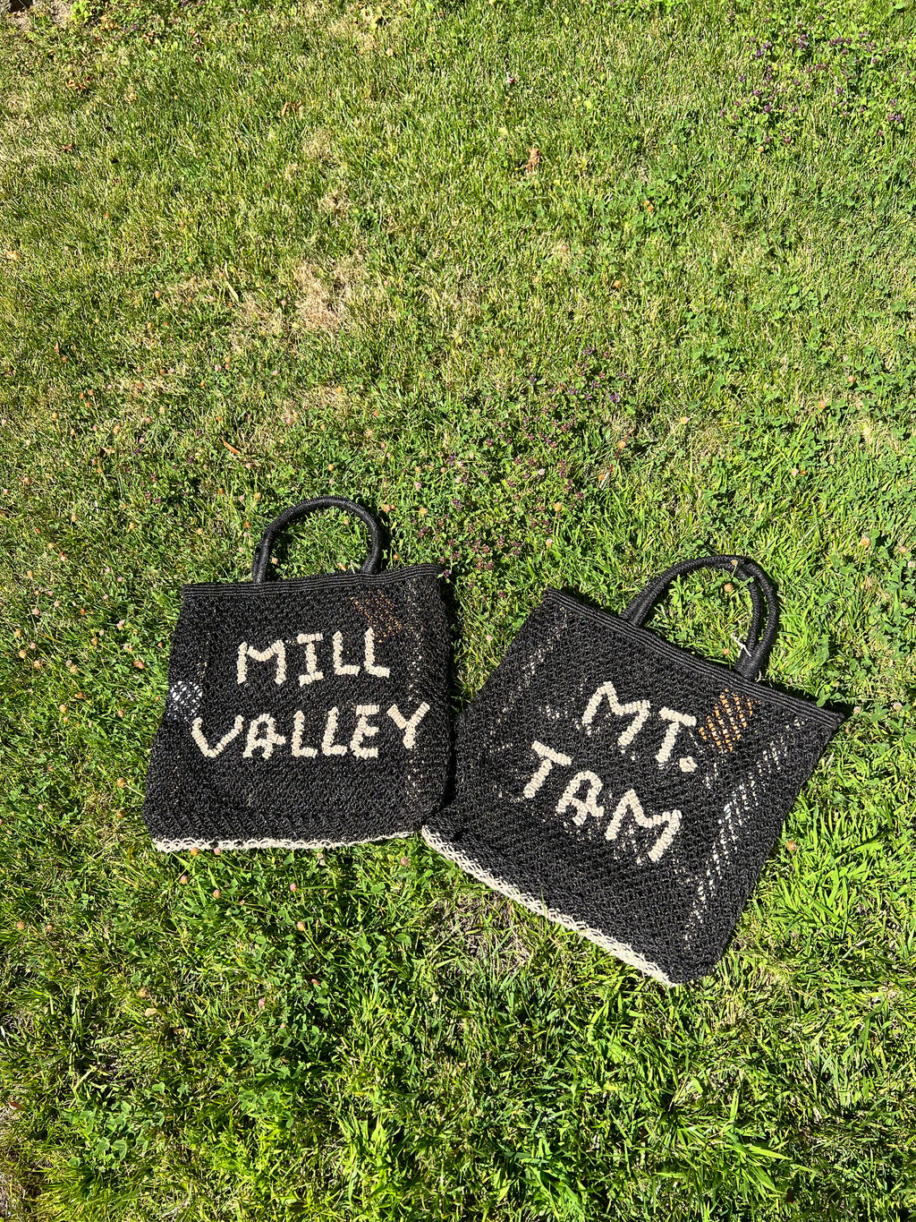 TYSA + The Jacksons Exclusive Mt. Tam  / Mill Valley Jute Tote Bag