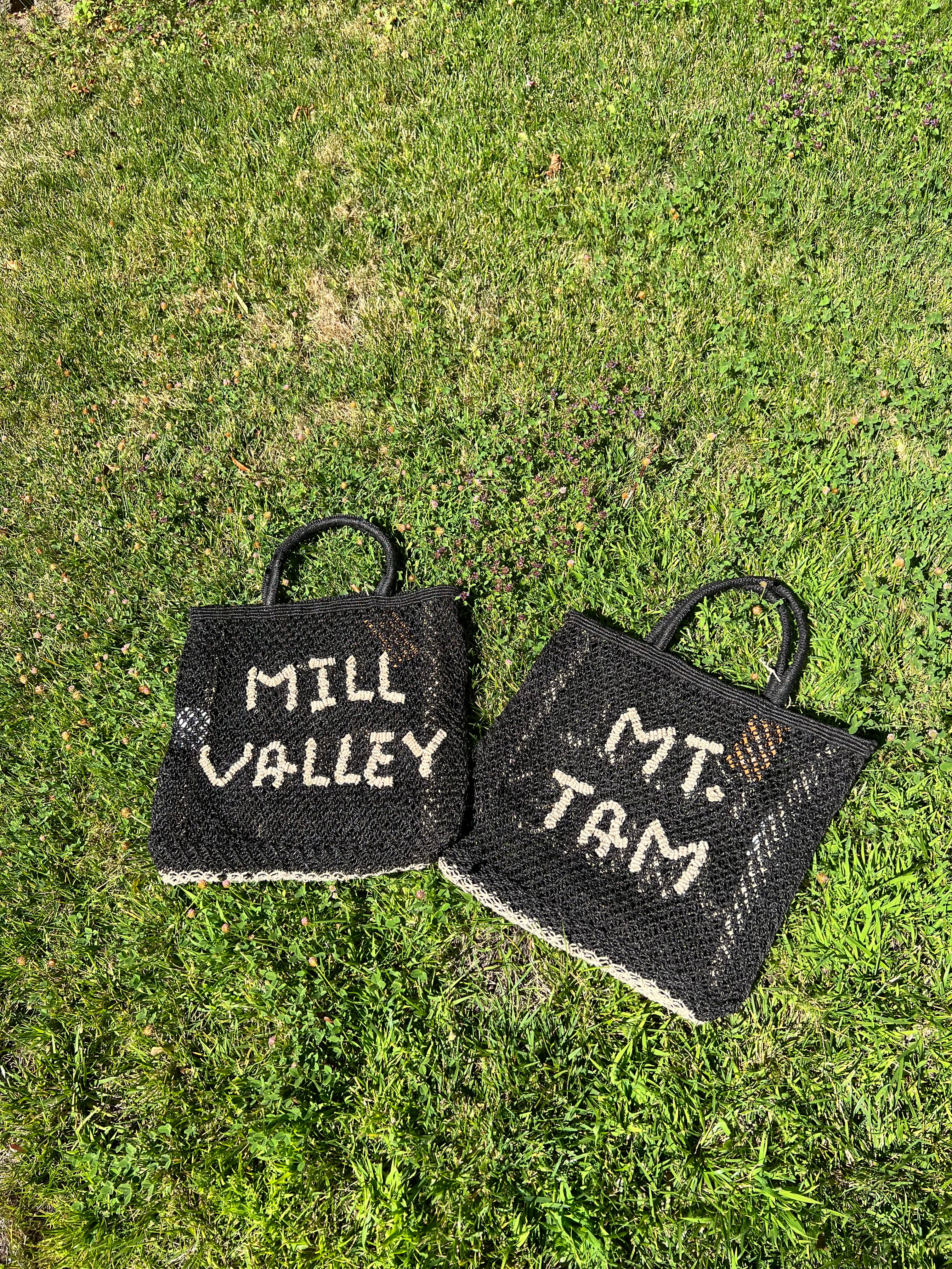 TYSA + The Jacksons Exclusive Mt. Tam  / Mill Valley Jute Tote Bag