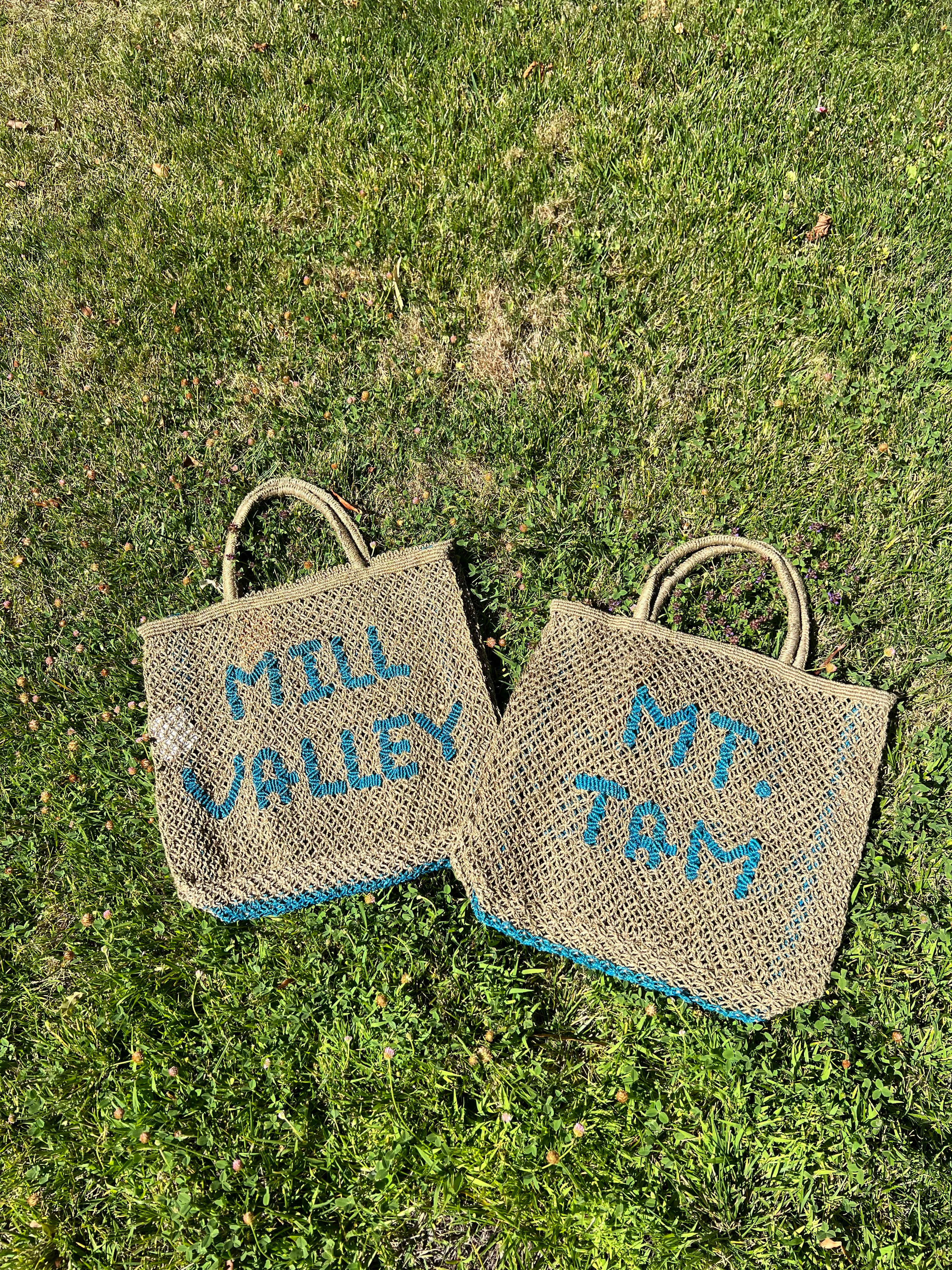 TYSA + The Jacksons Exclusive Mt. Tam  / Mill Valley Jute Tote Bag