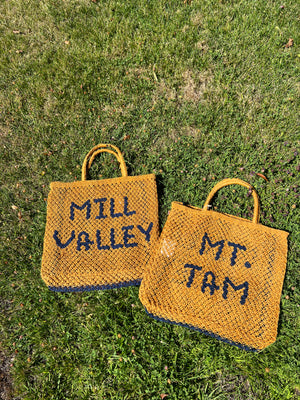TYSA + The Jacksons Exclusive Mt. Tam  / Mill Valley Jute Tote Bag