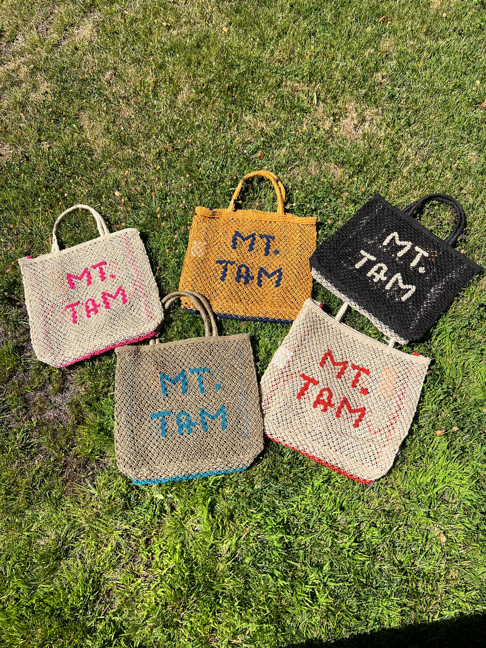 TYSA + The Jacksons Exclusive Mt. Tam  / Mill Valley Jute Tote Bag