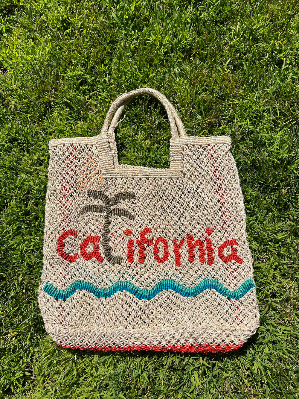 TYSA + The Jacksons Exclusive California Jute Tote Bag