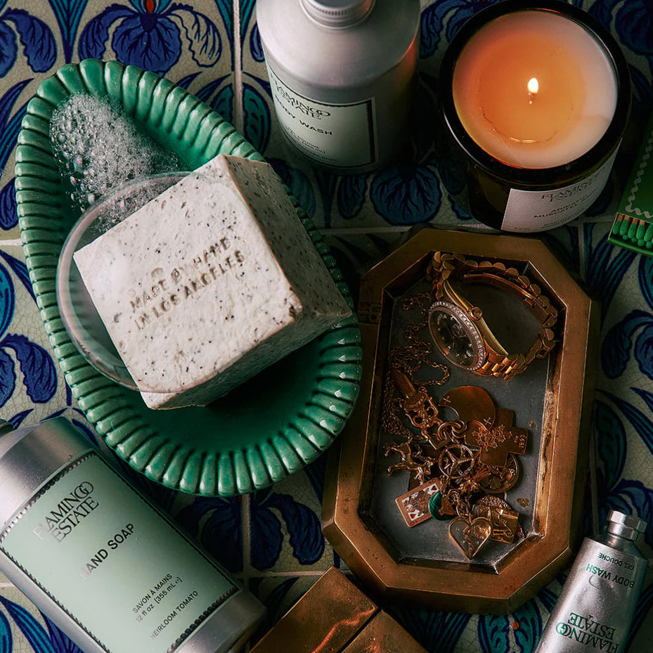 Exfoliating Peppermint Soap Brick