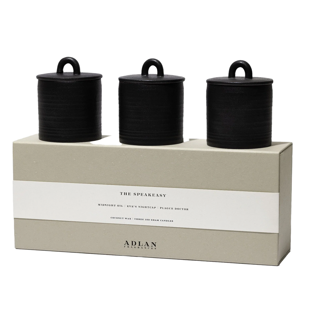 The Speakeasy Trio – Candle Set