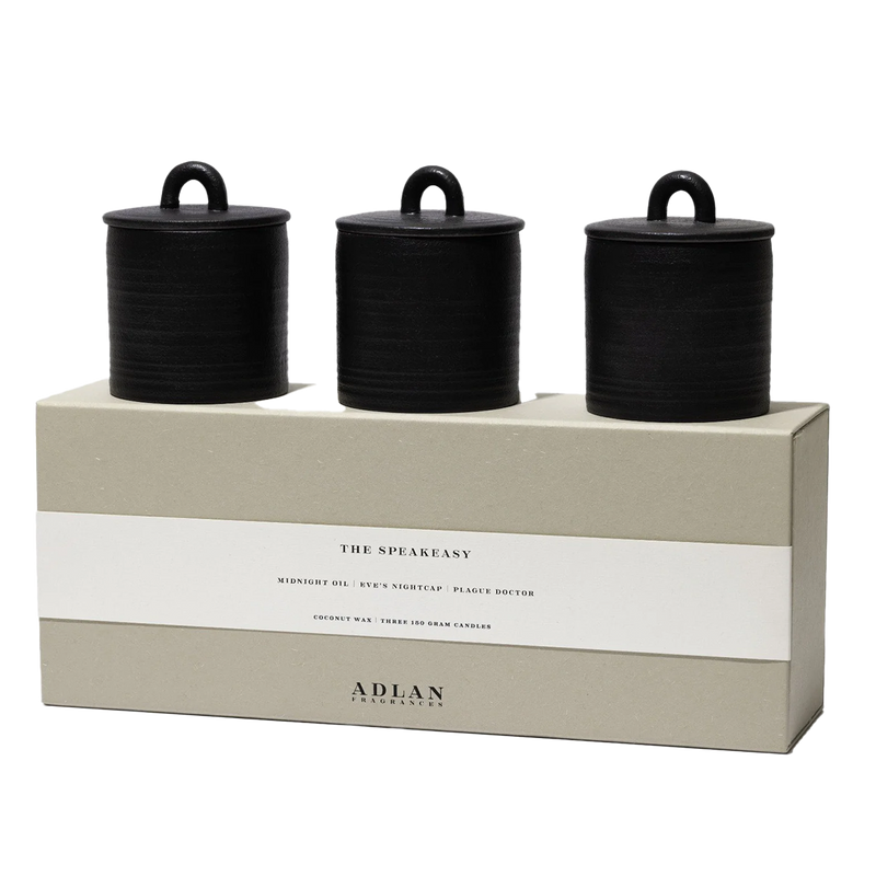 The Speakeasy Trio – Candle Set