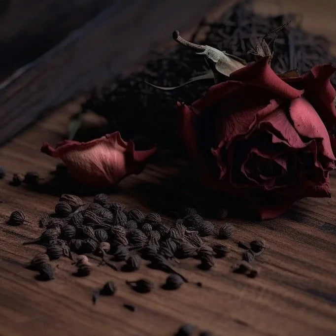 Coming Up Roses Candle