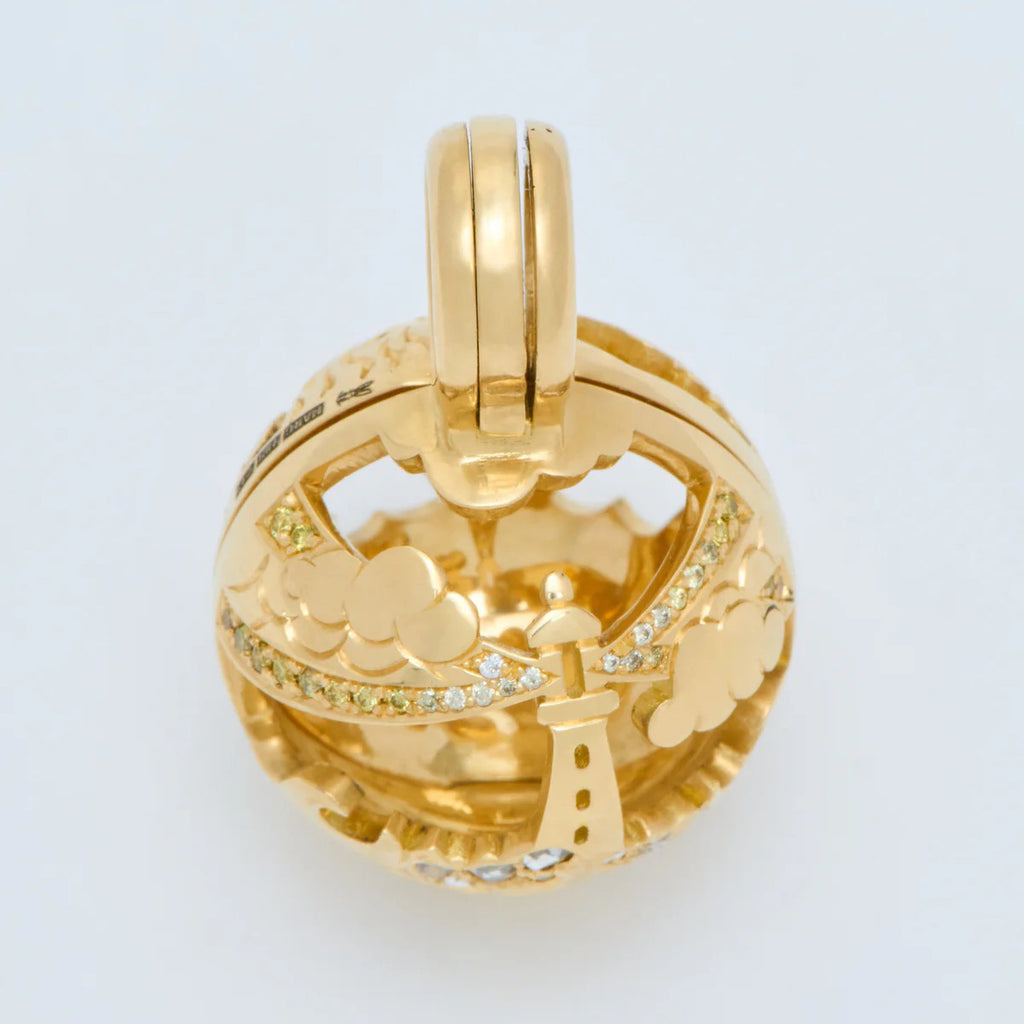 Nomad Mini Sphere Pendant – Sea Scene