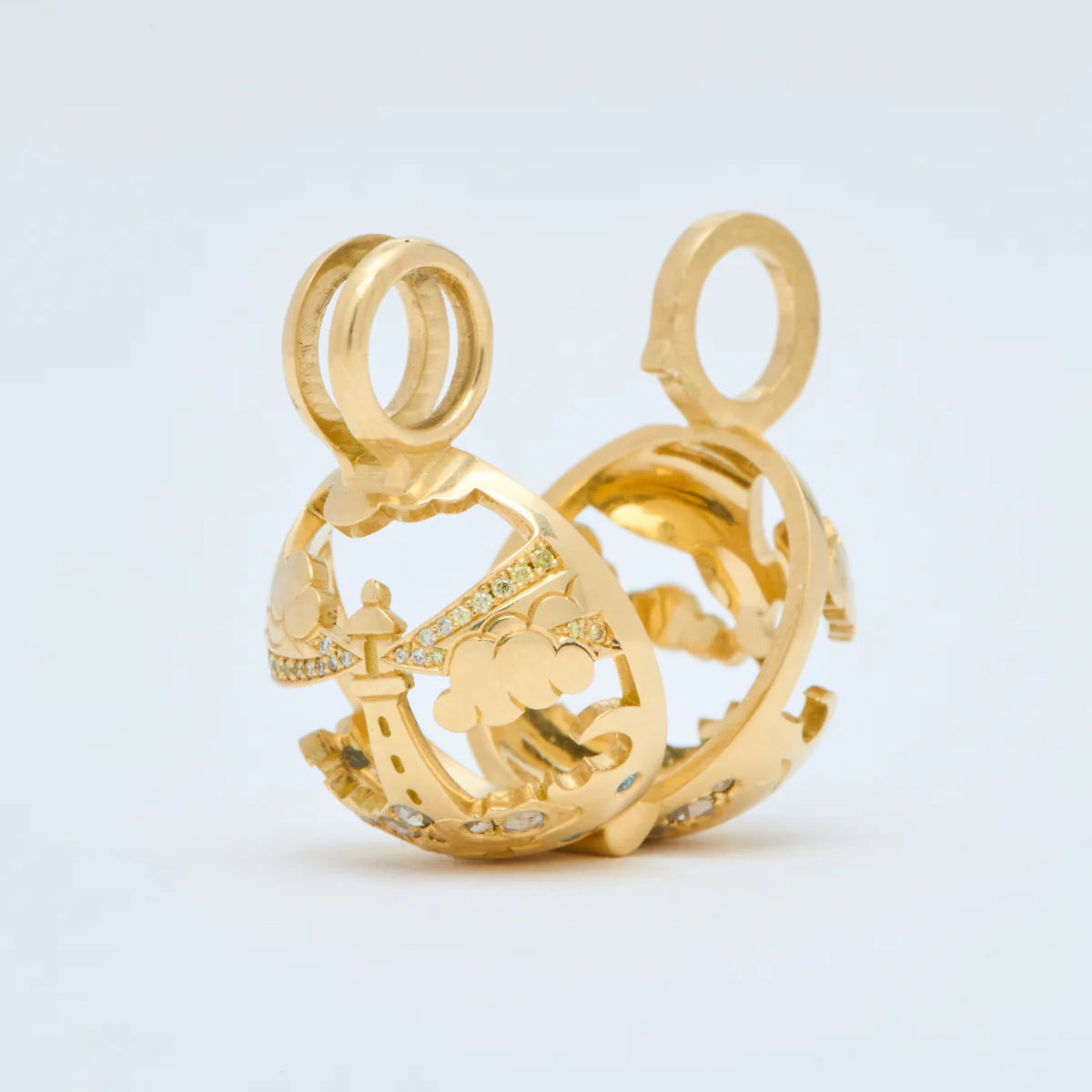 Nomad Mini Sphere Pendant – Sea Scene