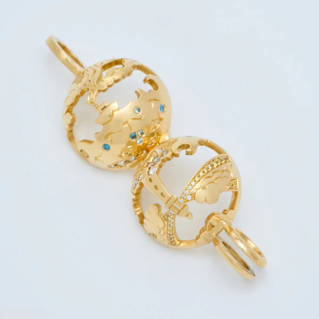 Nomad Mini Sphere Pendant – Sea Scene