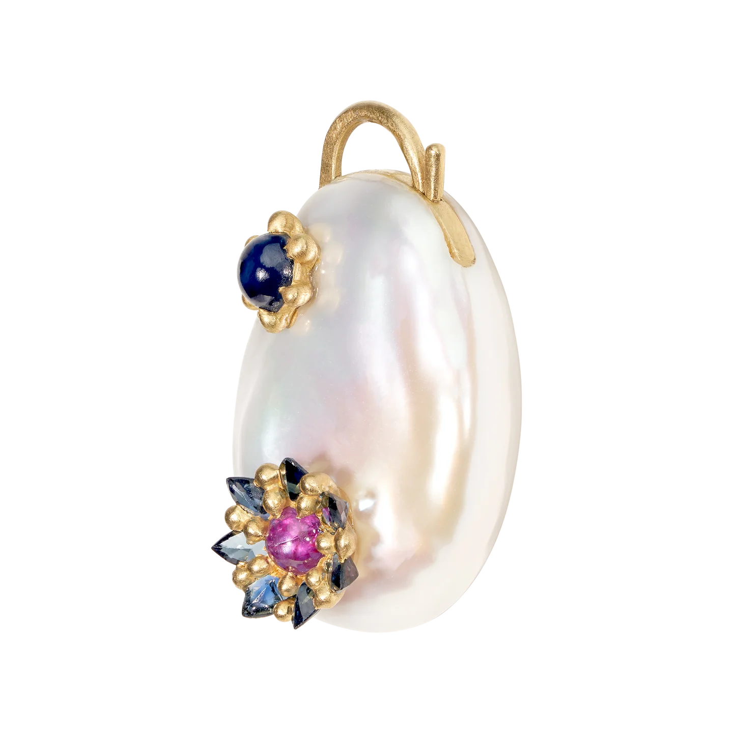Polly Wales Pearl Larkspur Souffle Padlock