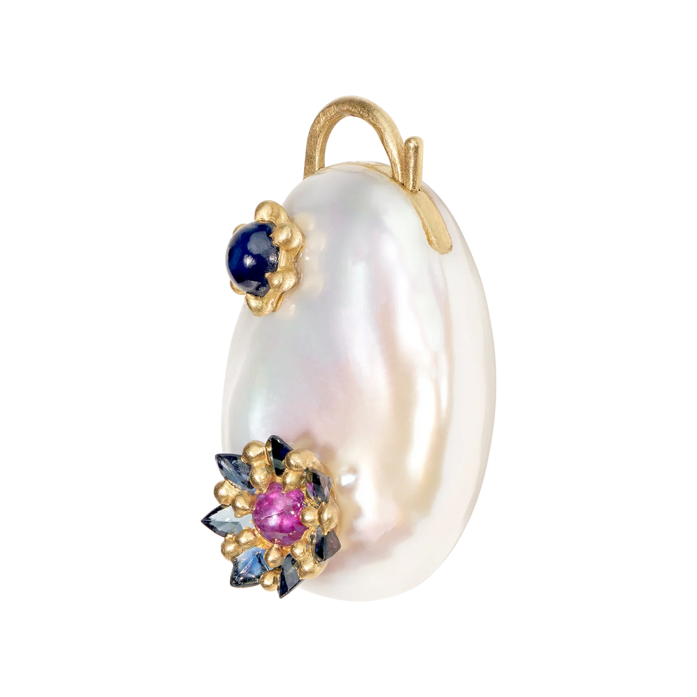 Polly Wales Pearl Larkspur Souffle Padlock