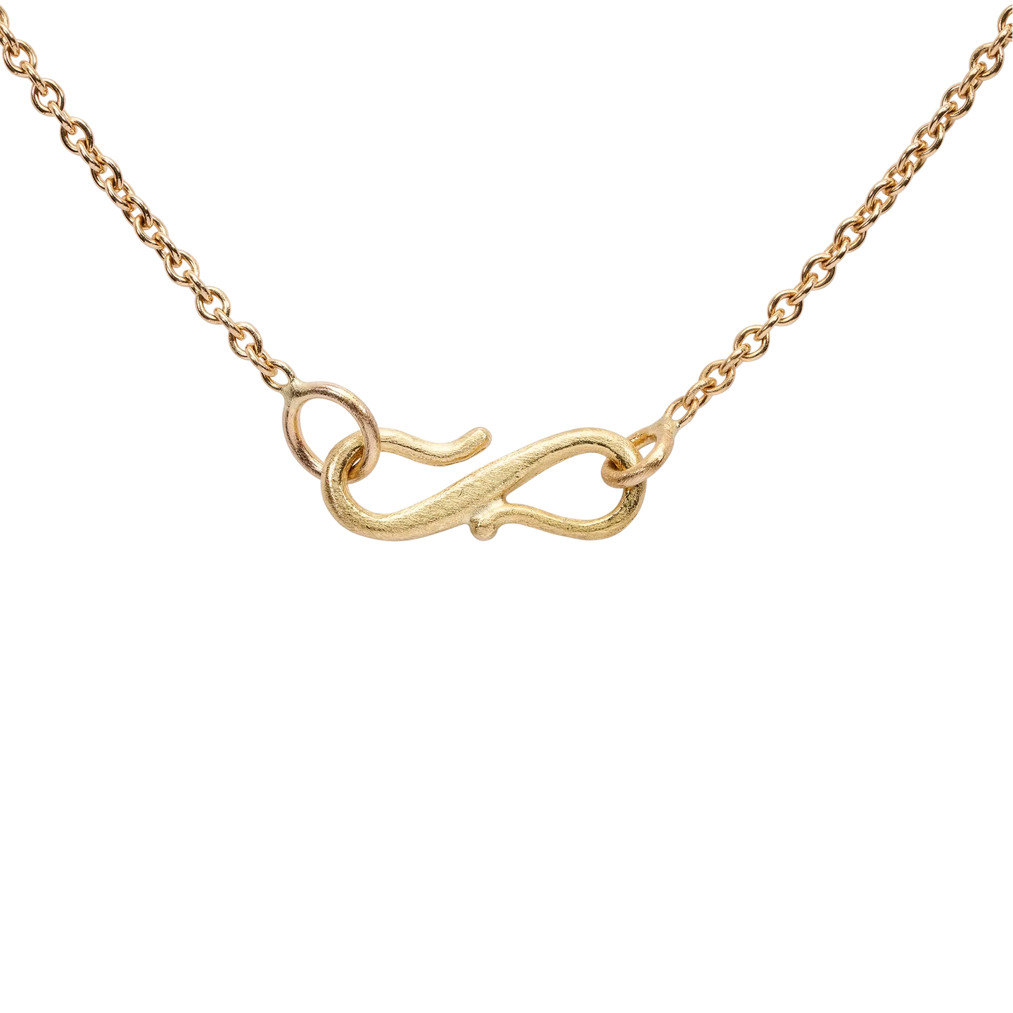 Polly Wales Horizontal Green Fontaine Necklace