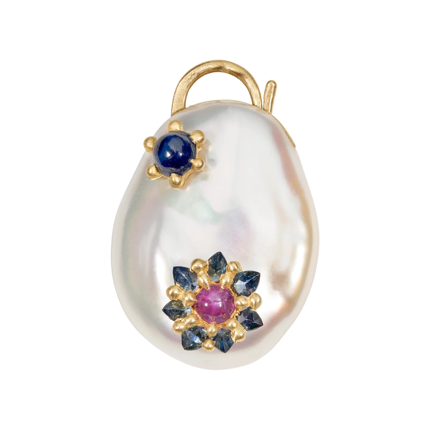 Polly Wales Pearl Larkspur Souffle Padlock