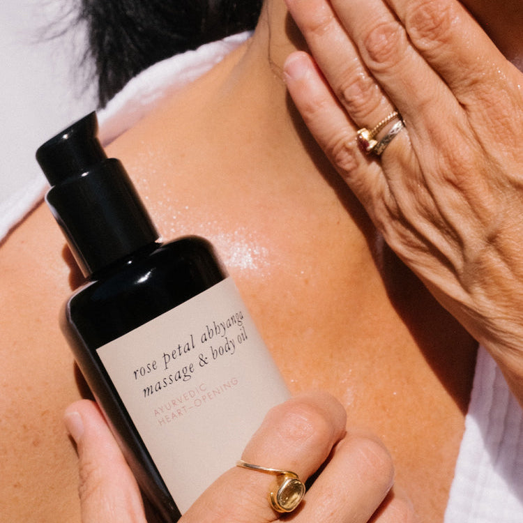Rose Petal Abhyanga Body Oil