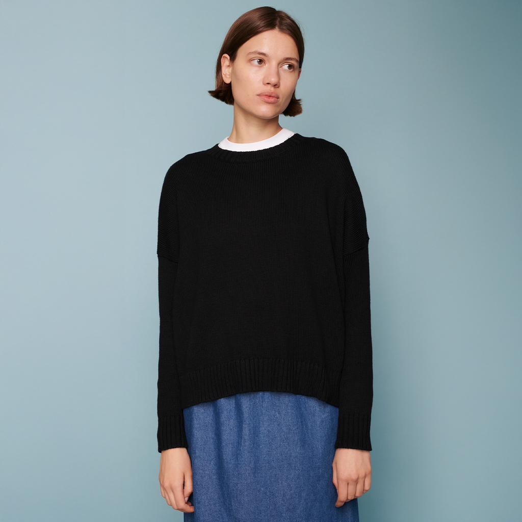 Wide Cashmere Pullover