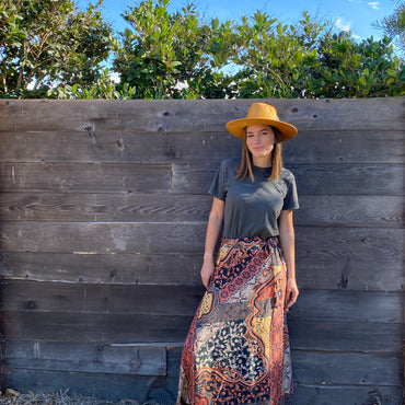 WRAP SKIRTS IN PRINTS