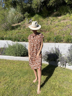 TRAVEL DRESS IN PRINTS