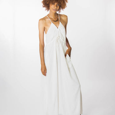 Capri Dress in Natural Linen