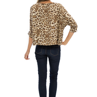 BOTERO BLOUSE IN LEOPARD