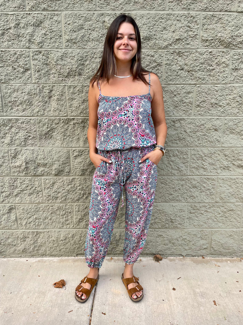 CLAUDETTE JUMPSUIT IN PRINTS