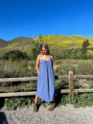 SONOMA PLAYSUIT IN FRENCH BLUE