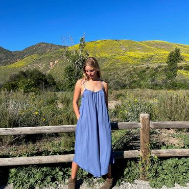 SONOMA PLAYSUIT IN FRENCH BLUE