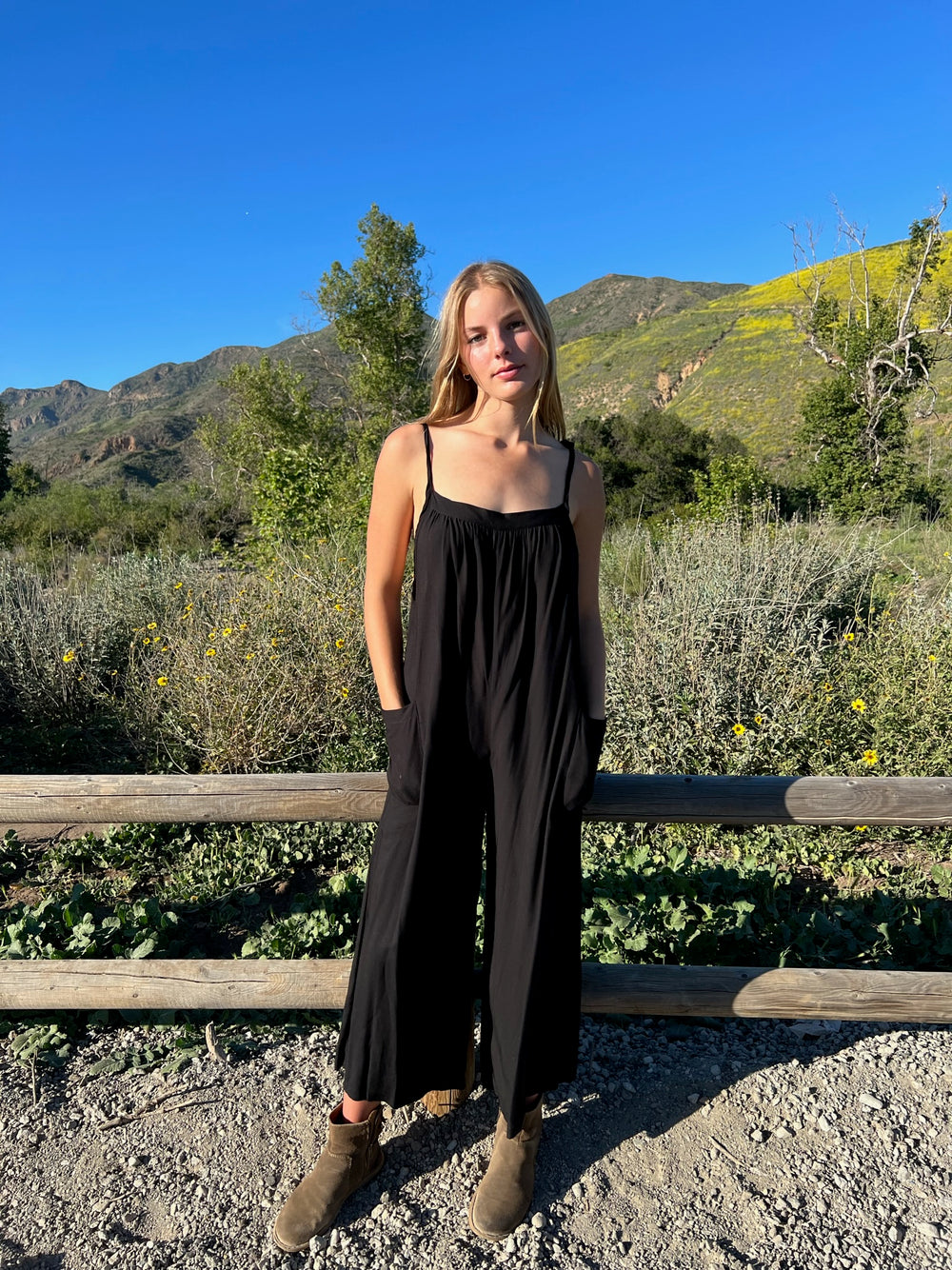 Ciao Overalls in Black