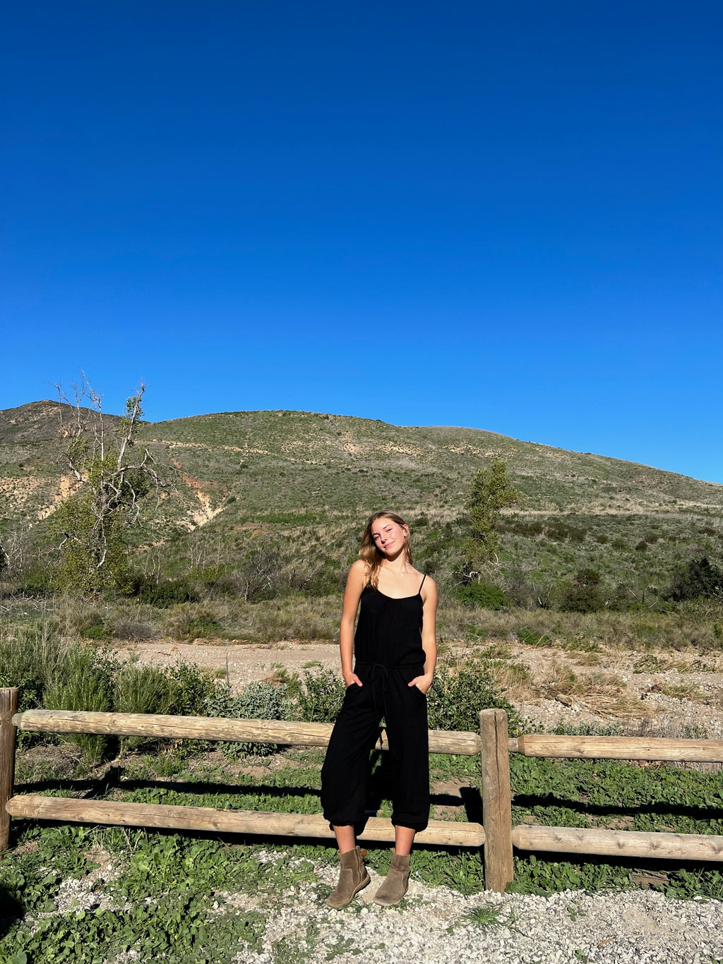 Claudette Jumpsuit in Black