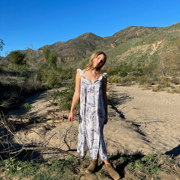 WALK IN THE GARDEN DRESS IN RIVIERA