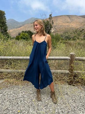 SONOMA PLAYSUIT IN SAPPHIRE