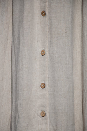 Here Comes the Sun Dress in Natural Linen