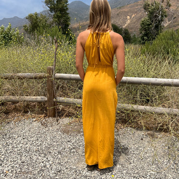 Capri Dress in Natural Linen