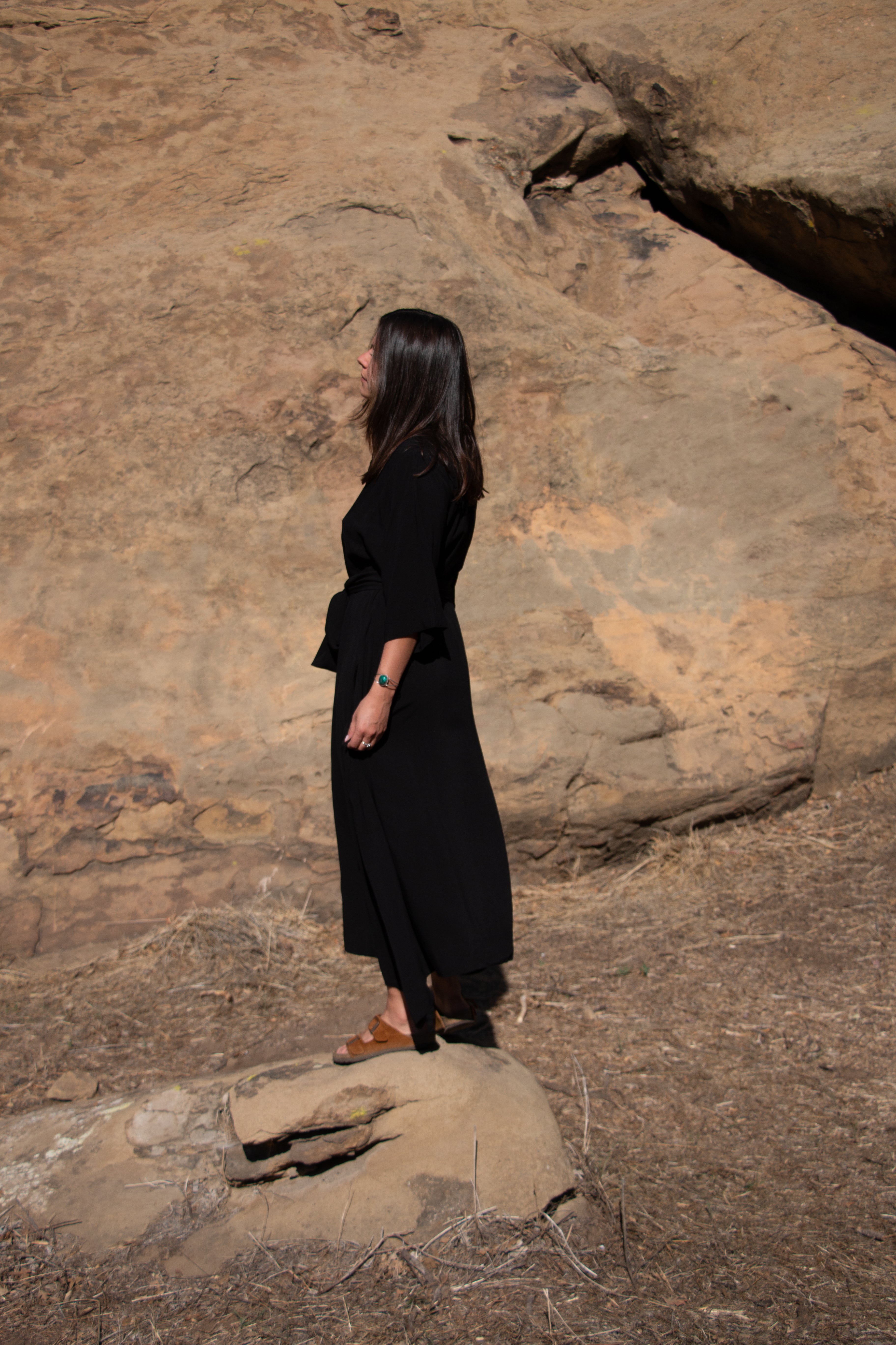 Here Comes the Sun Dress in Black TYSADESIGNS Here Comes the Sun Dress in Black TYSADESIGNS