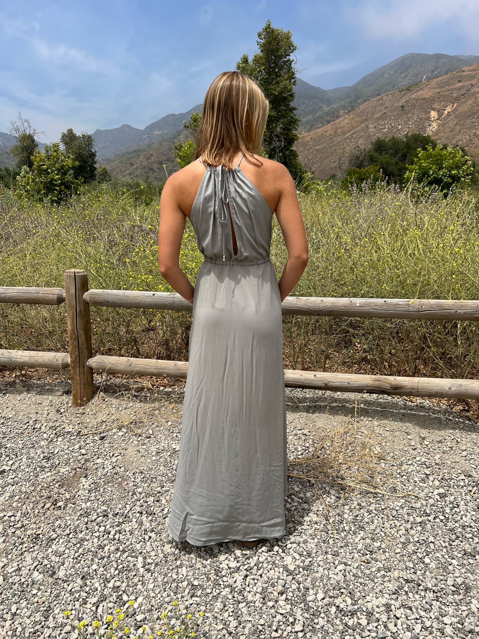 Capri Dress in Sage Smoke – TYSADESIGNS