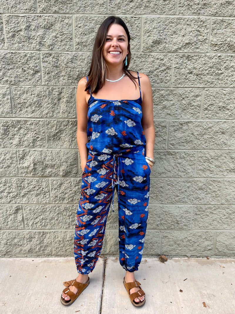 CLAUDETTE JUMPSUIT IN PRINTS
