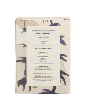 JUNIPER RIDGE WHITE SAGE + BOTANICAL MINT TEA