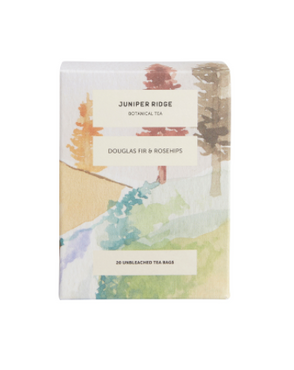 JUNIPER RIDGE DOUGLAS FIR + ROSEHIPS BOTANICAL TEA