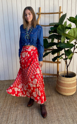 Wrap Skirt in Spain