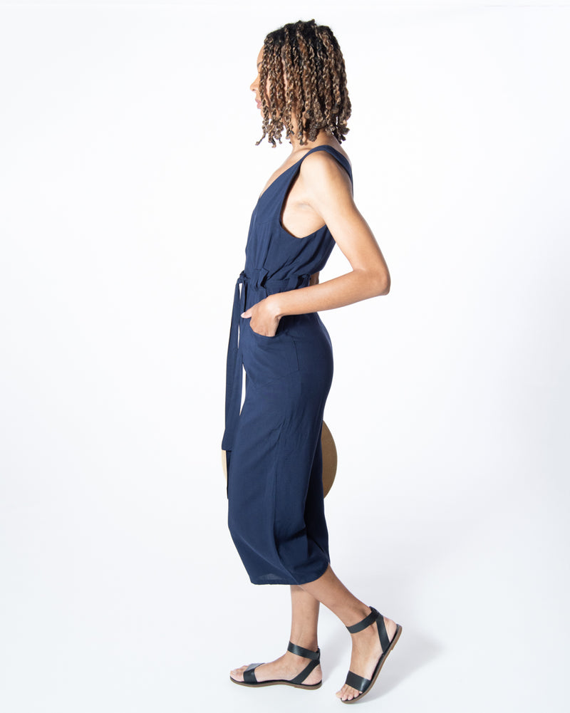 RIVIERA JUMPSUIT IN NAVY