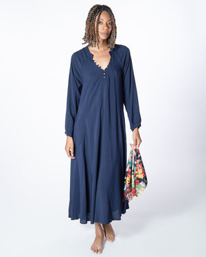 NOMAD DRESS IN NAVY